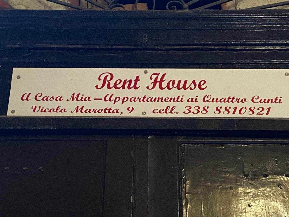 Rent House A Casa Mia Hotel Palermo Luaran gambar